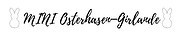 Mini-Osterhasen-Girlande {Plotter-Freebie}