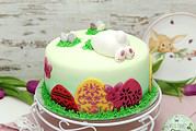 Oster-Motivtorte mit Airbrush – Rezept und Anleitung