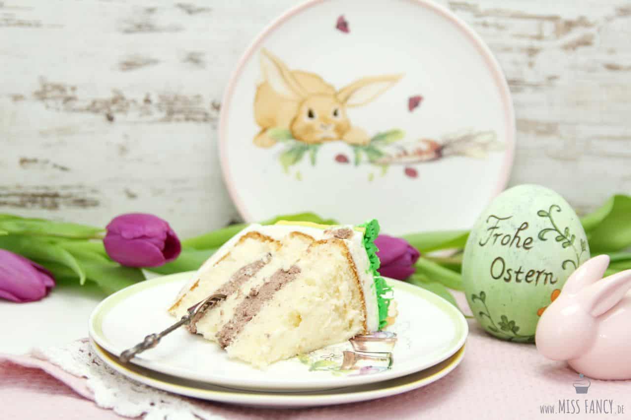 Oster-Motivtorte mit Airbrush – Rezept und Anleitung