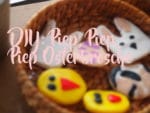 Piep Piep Piep: Osterbroschen aus Fimo