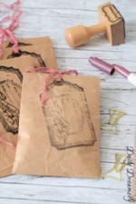 Geschenktüten für Schmuck – Upcycling aus Packpapier