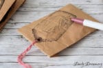 Geschenktüten für Schmuck – Upcycling aus Packpapier
