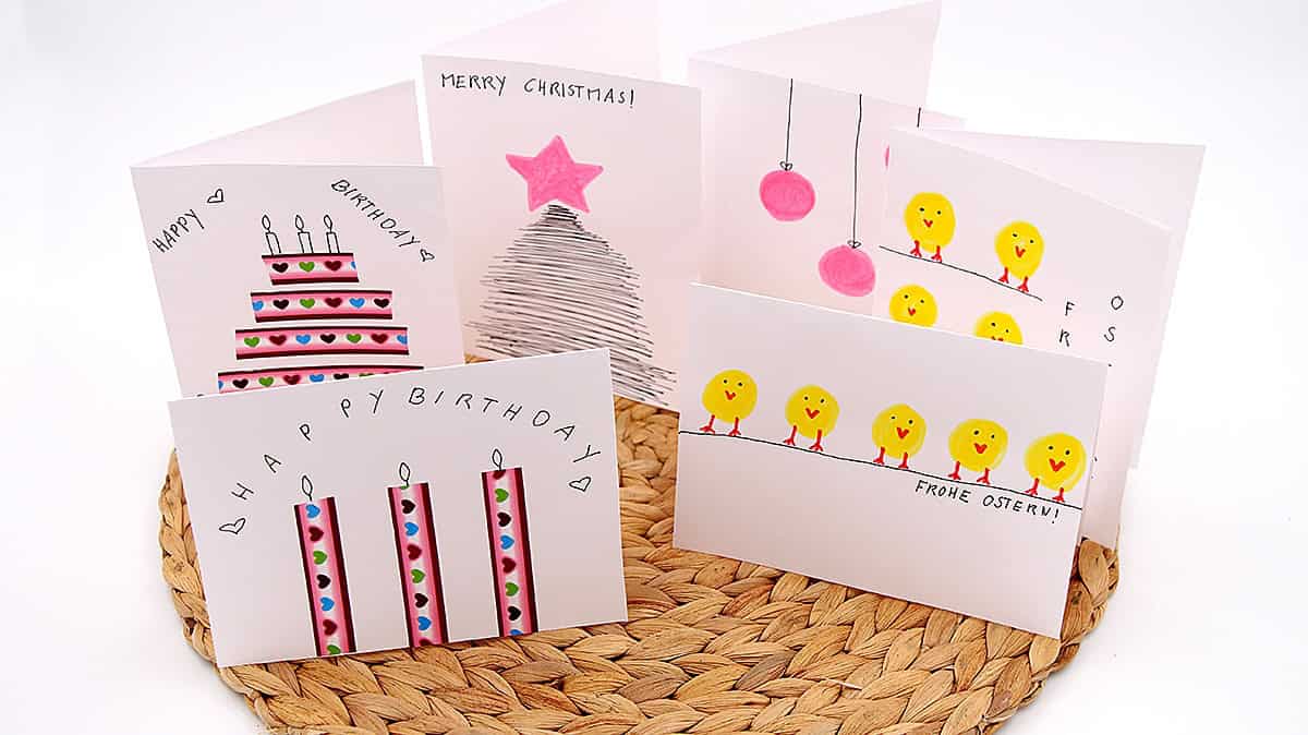 DIY – selbst gemachte Karten in 60 Sekunden - HANDMADE Kultur