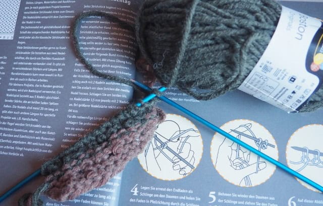 Lernt mit mir das Stricken
