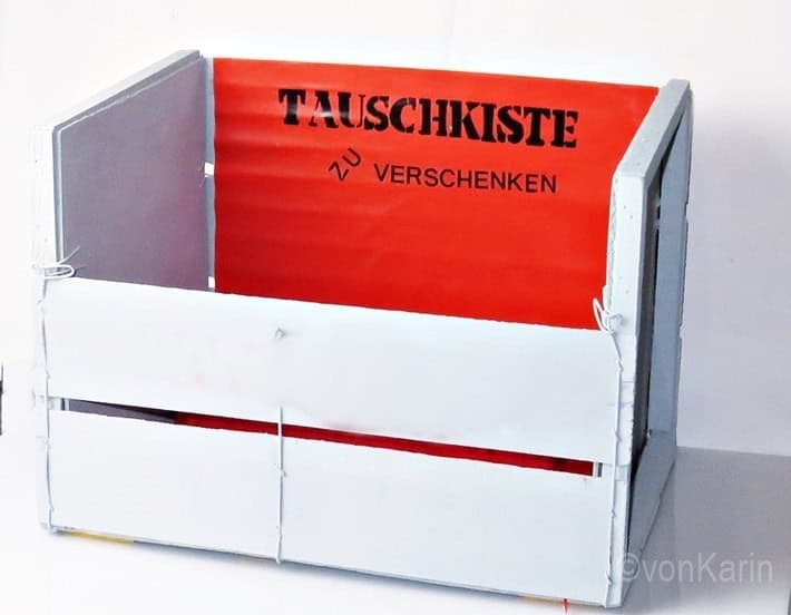 Verschenke-Kiste * Tauschen statt Wegwerfen!