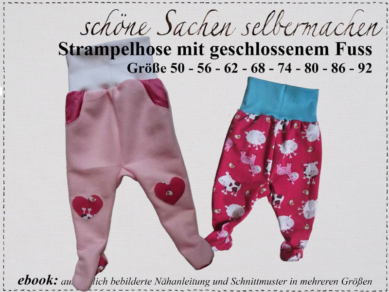 schoeneSachenselbermachen – ebooks für Frauen und Kinder als Sofortdownload, Anleitungen mit vielen Fotos, Schnittmuster in mehreren Größen