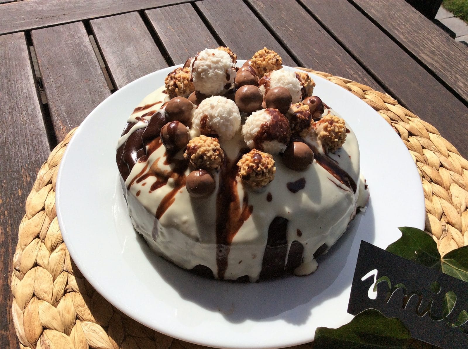 Schoko-Torte (fast) vegan