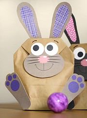 DIY Osterhasen Tüten zum Befüllen