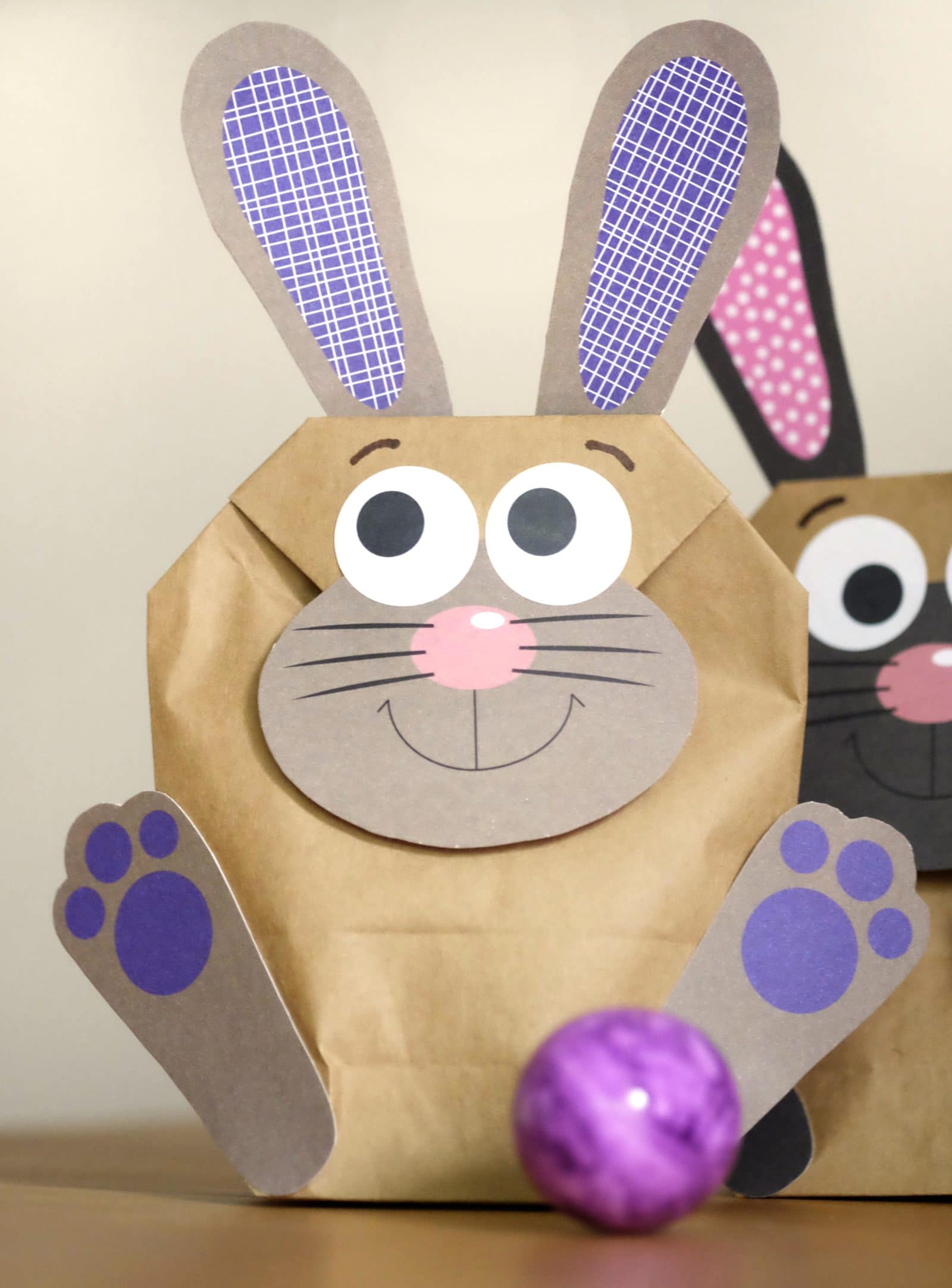 DIY Osterhasen Tüten zum Befüllen