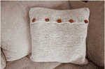 Kuschelkissen aus Filzwolle