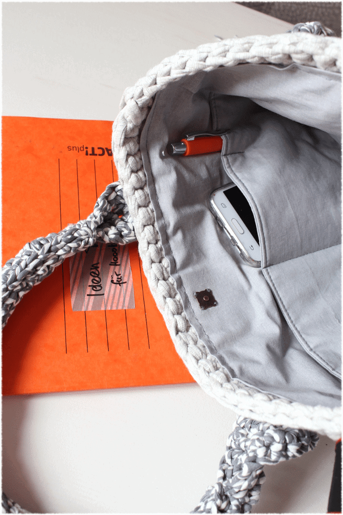 Handy, Hefter, Handtasche