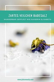 Verwöhne dich wie Kaiserin Elisabeth – zartpflegendes Veilchen-Badesalz