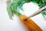 Karotten-Kunst im Vintagelook