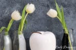 facettenreiche Mini-Vasen ganz easy mit Krakelierlack
