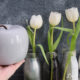 facettenreiche Mini-Vasen ganz easy mit Krakelierlack