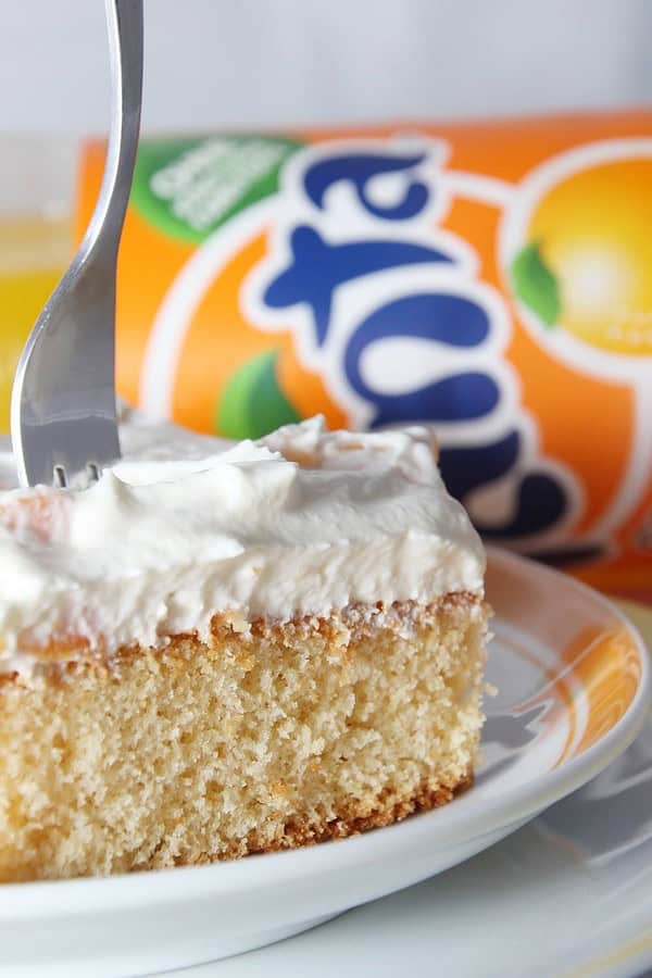 Fanta-Schmand-Kuchen vom Blech