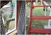 {Upcycling: } Ein Baumhaus aus Paletten