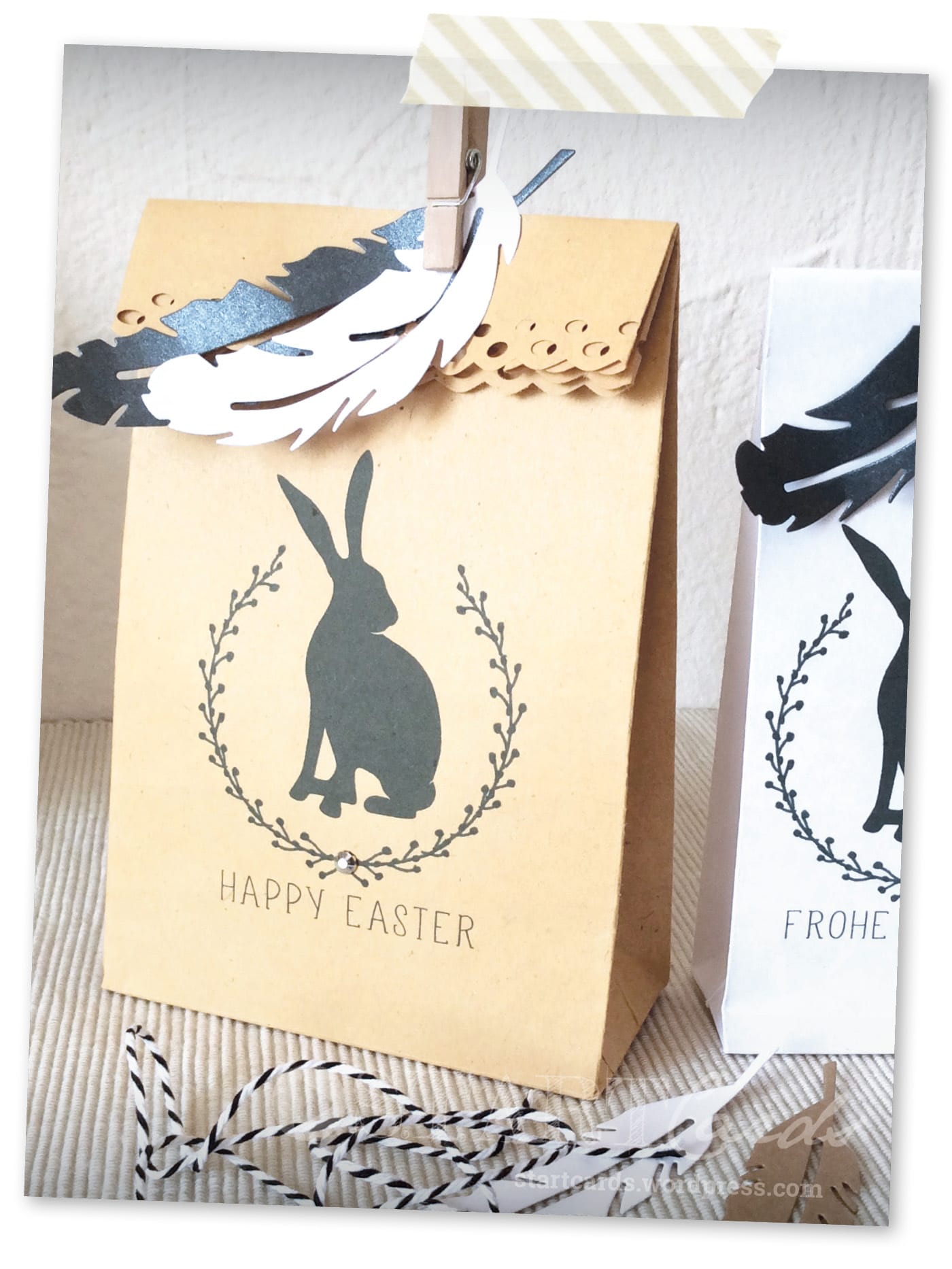 DIY – Schnelle Ostergeschenktüte aus einem Briefumschlag