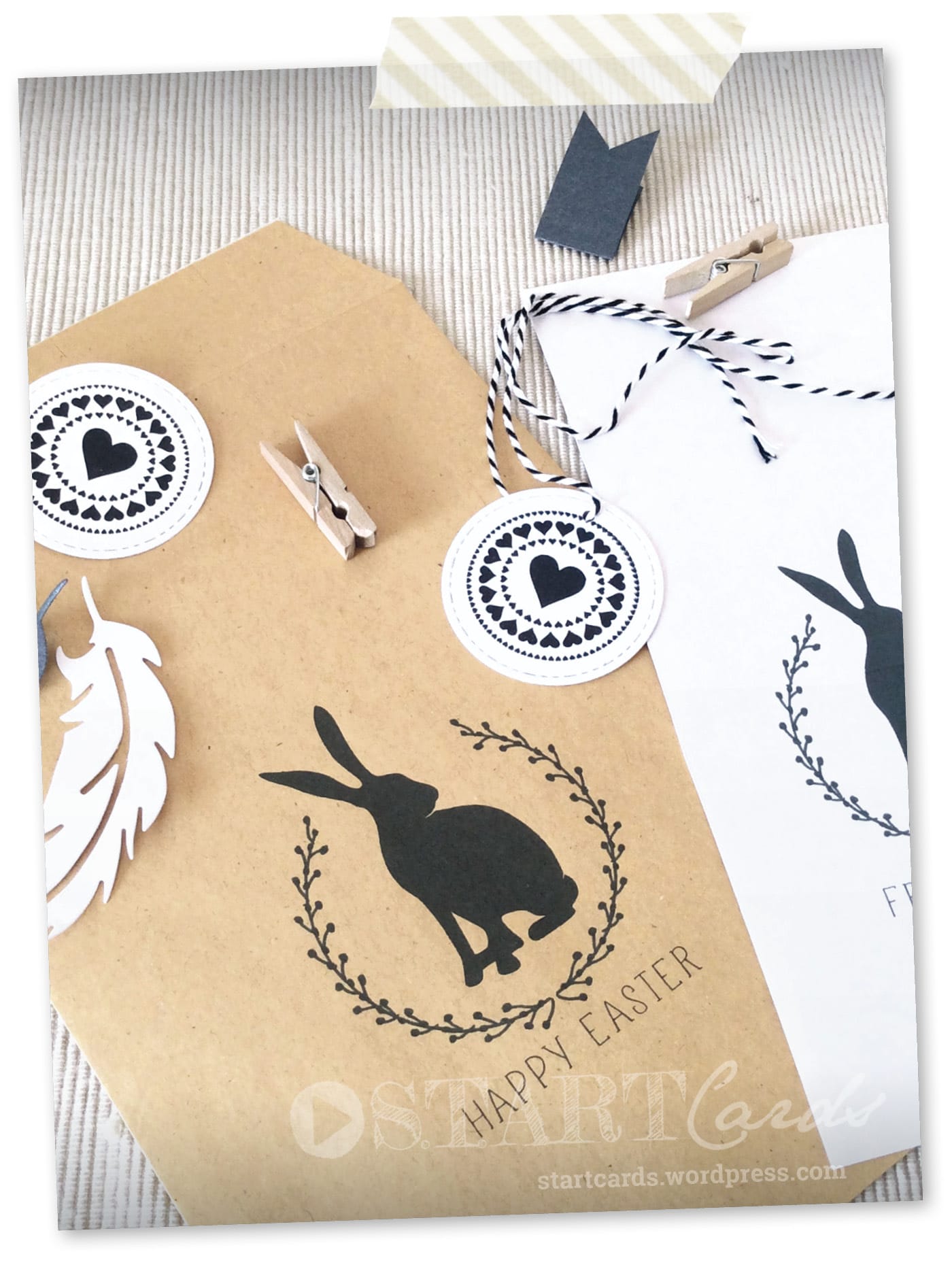 DIY – Schnelle Ostergeschenktüte aus einem Briefumschlag