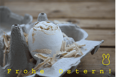 Zitronenmuffins in Eierschale