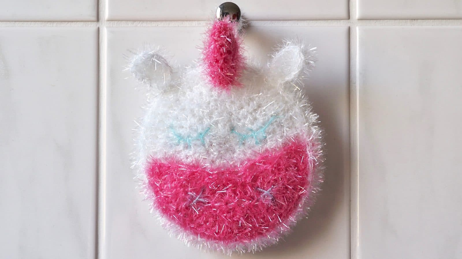 Häkelanleitung: Einhorn – Schwamm