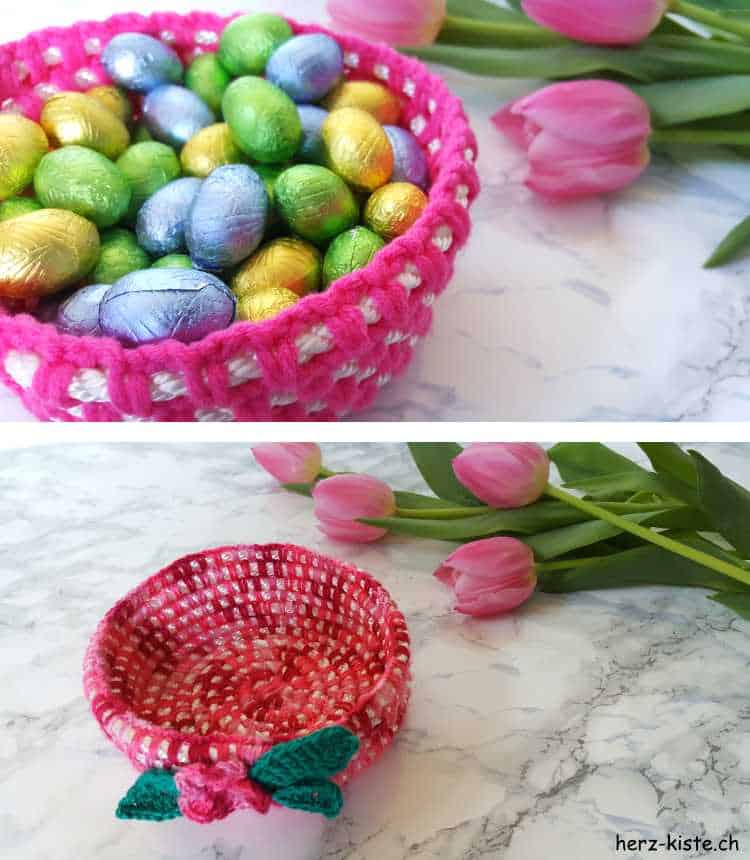 DIY Häkelkorb