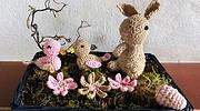 Gehäkelte Osterdekoration