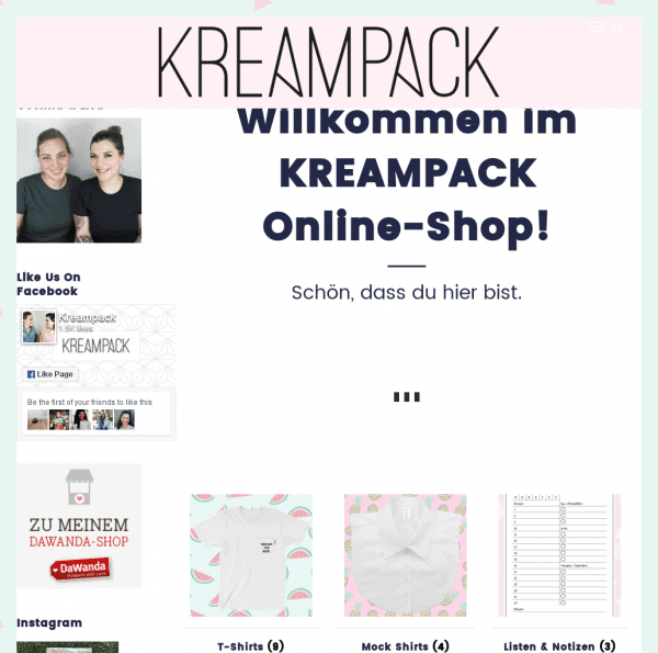 Shop - KREAMPACK