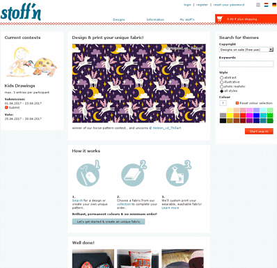 Design Dein Stöffchen - stoff'n