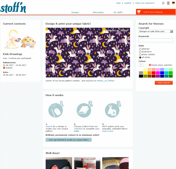 Design Dein Stöffchen – stoff’n