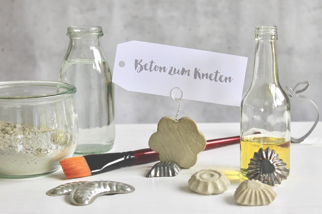 Total genial: Beton zum Kneten