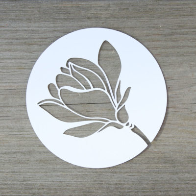 Magnolienblüten [Plotter-Freebie]