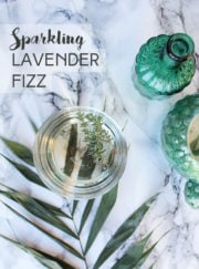 Lavendel Fizz: frisch und sommerlich