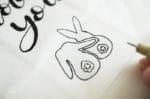 Oster-DIY: Lichttüte mit Lettering