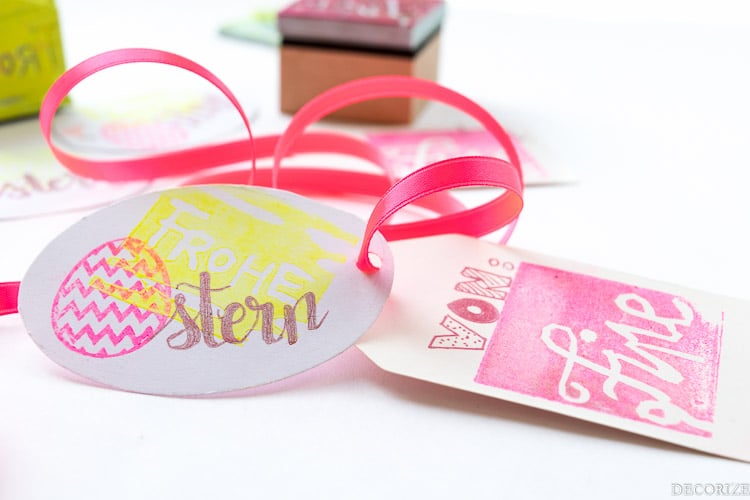Stempel schnitzen