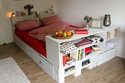 Palettenbett selber bauen - Bett aus Europaletten