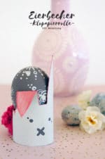 Emo-Bunnys aus recycelten Klopapierrollen