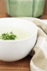 Spargelcremesuppe aus dem Mixer
