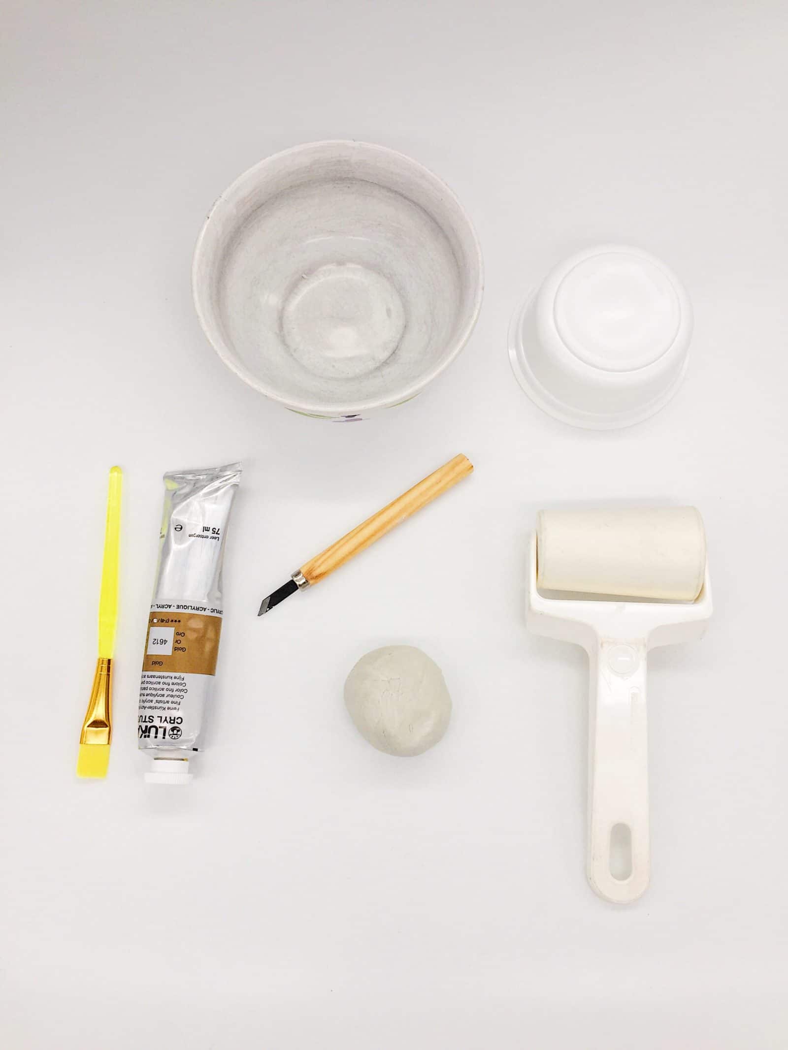 DIY – Schmuck Schalen aus Fimo Air Modelliermasse selber machen