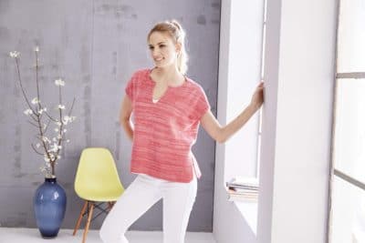 Sommer-Shirt - einfach gestrickt