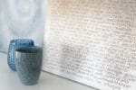 Handlettering auf Keilrahmen