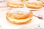 Orangen-Whoopies mit Eierlikör