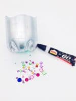 DIY Upcycling – PET Flasche als Nähkissen