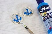 Maritime Anker-Ohrringe