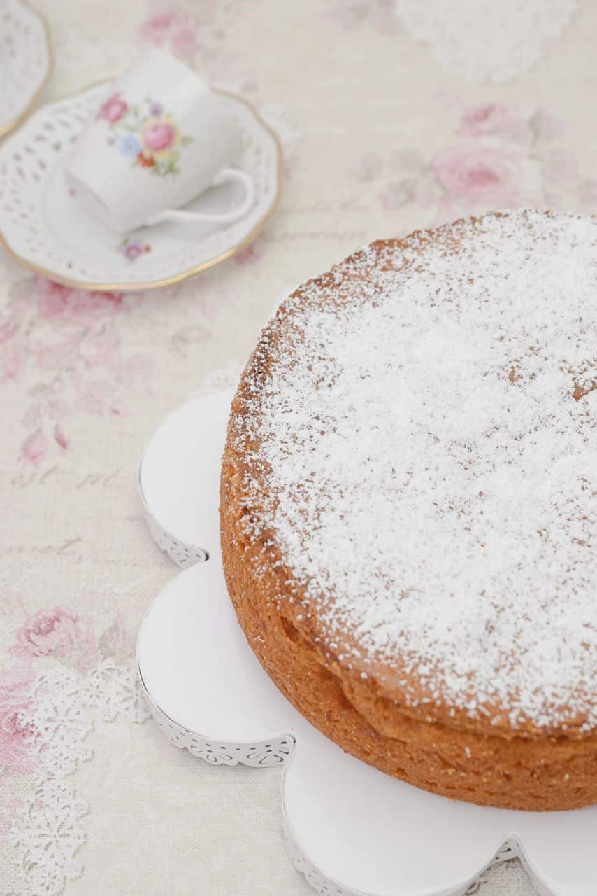 Apfelkuchen mit Rührteig nach Großmutters-Art