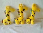 Giraffe, ein Stofftier für Kinder