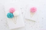 DIY Eis-Pompoms Verpackung