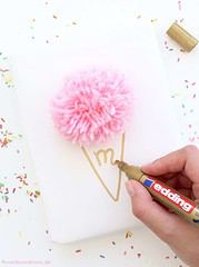 DIY Eis-Pompoms Verpackung