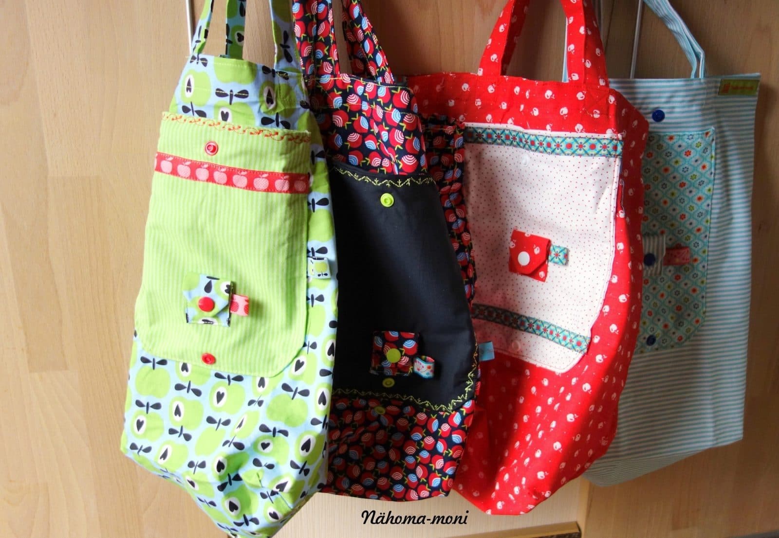 Einkaufsbeutel mit 1 Euro/Chiptasche