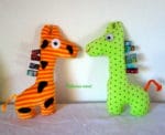 Giraffe, ein Stofftier für Kinder
